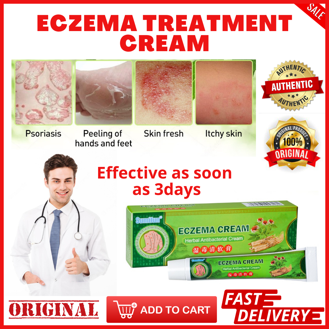 ️100% ORIGINAL & Effective Eczema Treatment herbal antibacterial cream ...