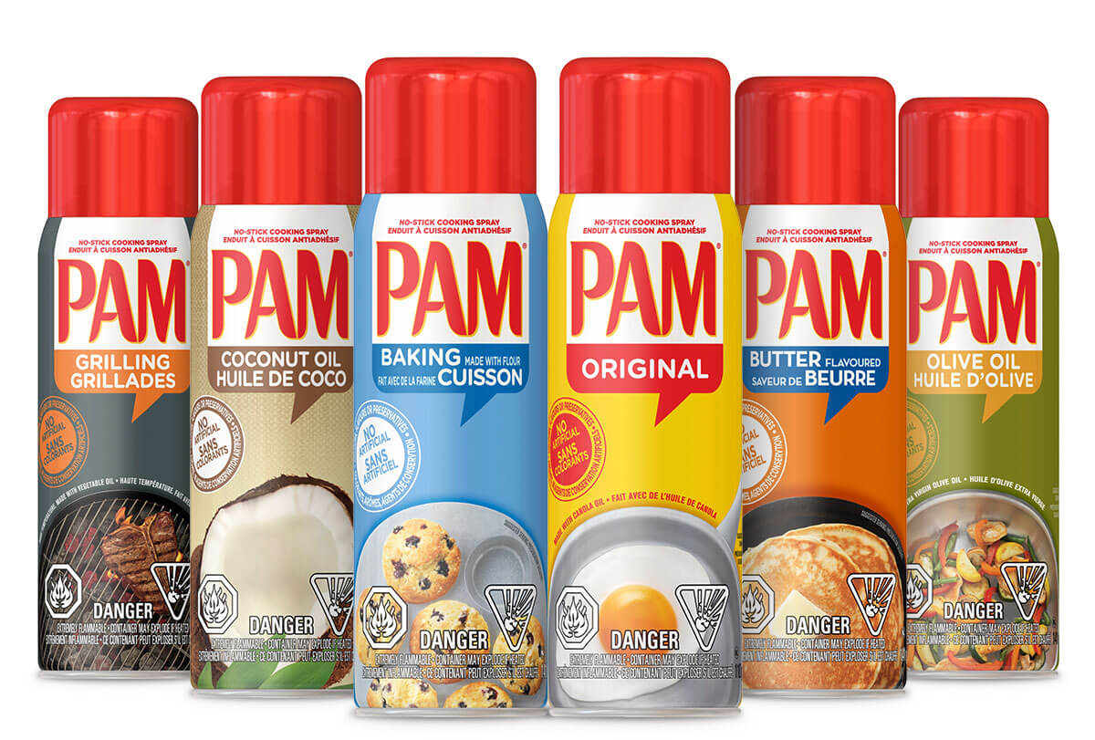PAM Original NonStick Cooking Spray Made With Canola Oil Blend, 12oz