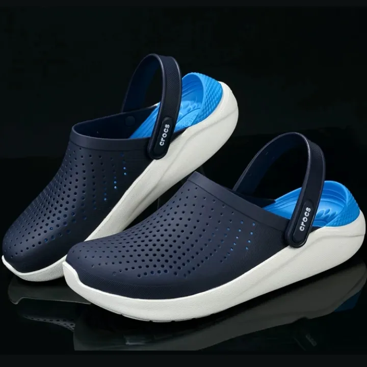navy blue crocs for men