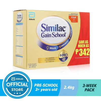 Similac Gainschool HMO 2400G For Kids Above 3 Years Old