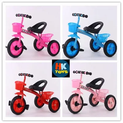 HKTOYS TRIBIKE FOR KIDS (202A) TRICYCLE FOR KIDS RECOMMENDED AGE FROM 1 TO 5 YEARS OLD