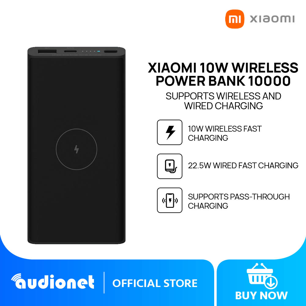 Xiaomi 10W Wireless Power Bank 10000 mAh