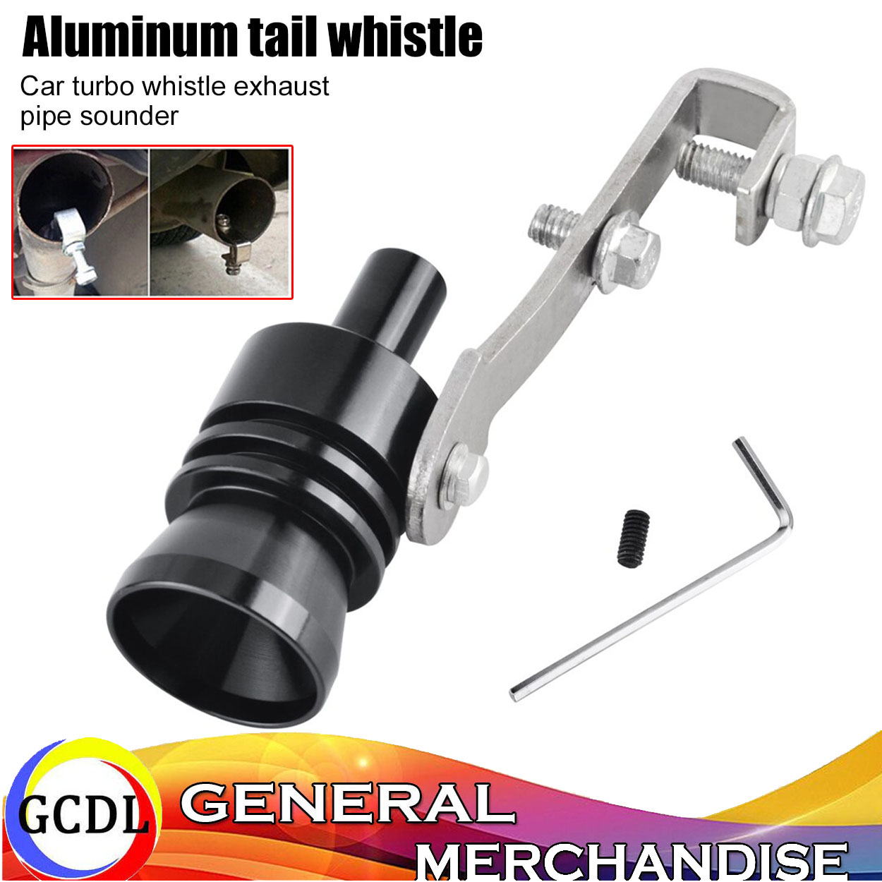Universal Turbo Sound Whistle Exhaust Pipe Aluminum Lazada PH