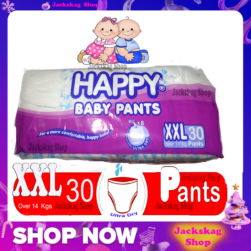 happy diaper large 30 pcs price