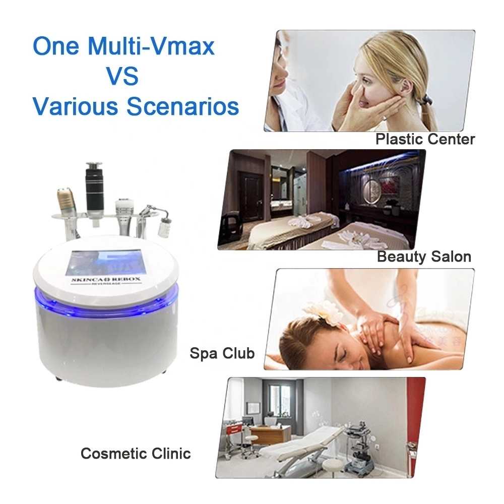 Anti-aging 4 in 1 V-MAX HIFU Machine With Cooling Hammer+ Ultrasound ...