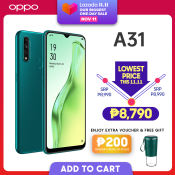 OPPO A31 Smartphone with 4GB RAM and 128GB ROM
