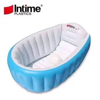 inflated baby bath tub