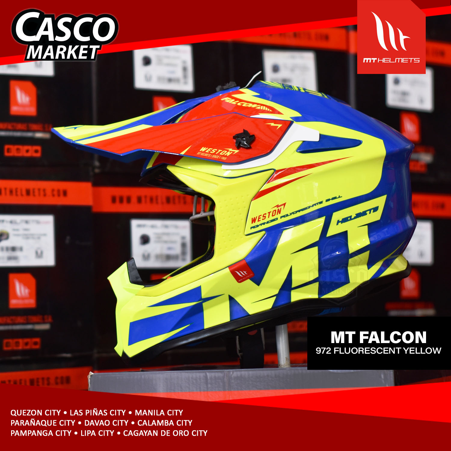 Casco MT Enduro Casco MT Motocross Casco MT Falcon