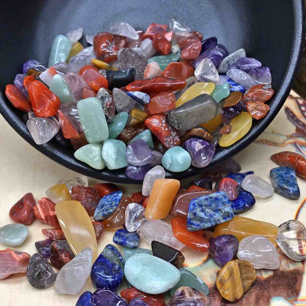 Natural Colorful Quartz Crystal Mini Stone Rock New Chips Healing Specimens 