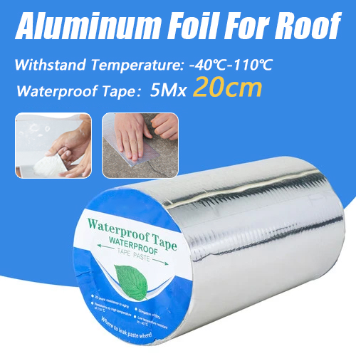 30cm Big Size Roof Tape Sealant Waterproof Aluminum Foil Butyl Self
