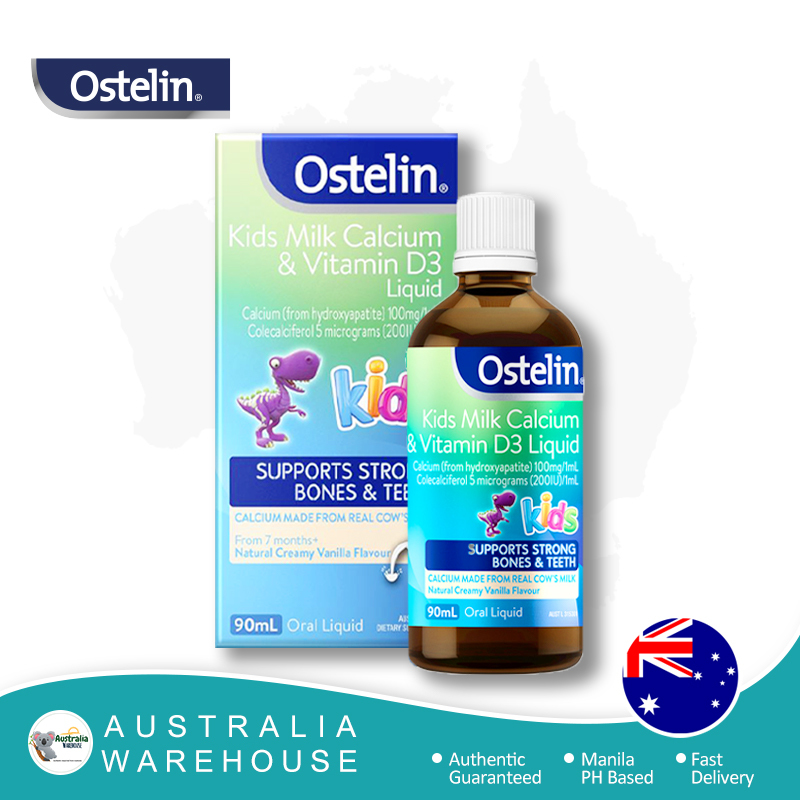 Ostelin Kids Milk Calcium & Vitamin D3 Liquid 90ml Lazada PH