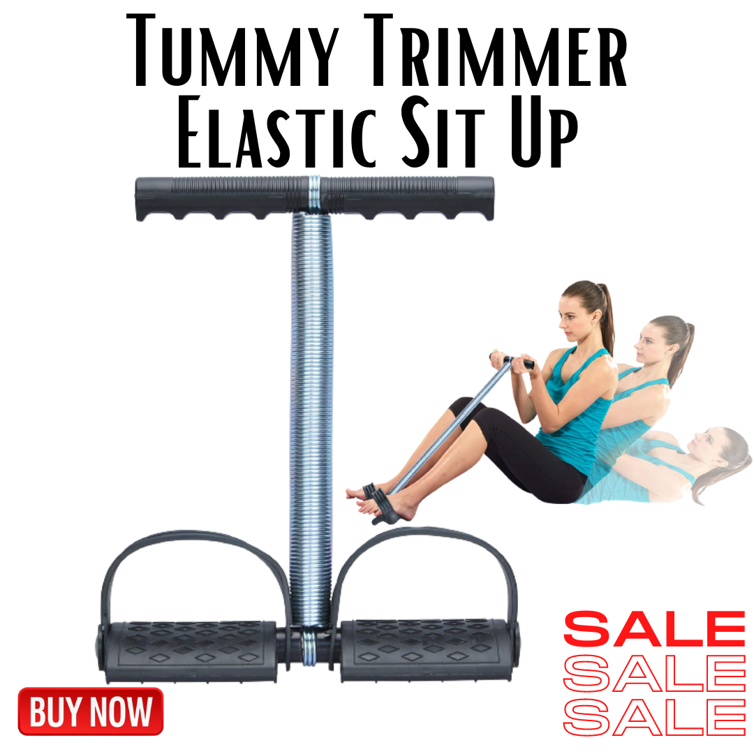 Tummy Trimmer Elastic Sit Up Pull Rope Spring Tension Foot Pedal Abdomen  Leg Exerciser Equipment Bodybuilding Home, Tummy Trimmer Exercise, Tummy  Trimmer Slimming Pedal, Tummy Trimmer For Women, Tummy Trimmer On Sale,