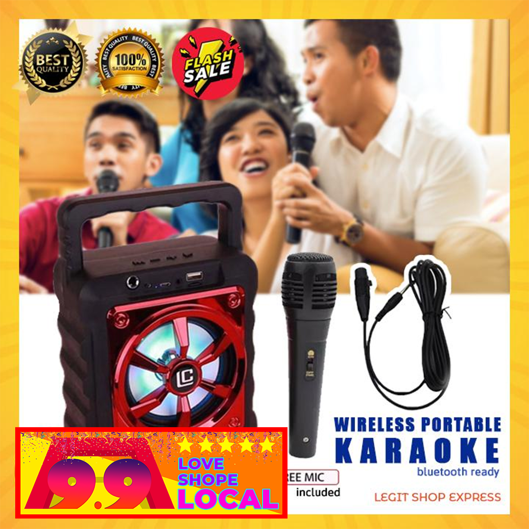 bluetooth speaker karaoke machine