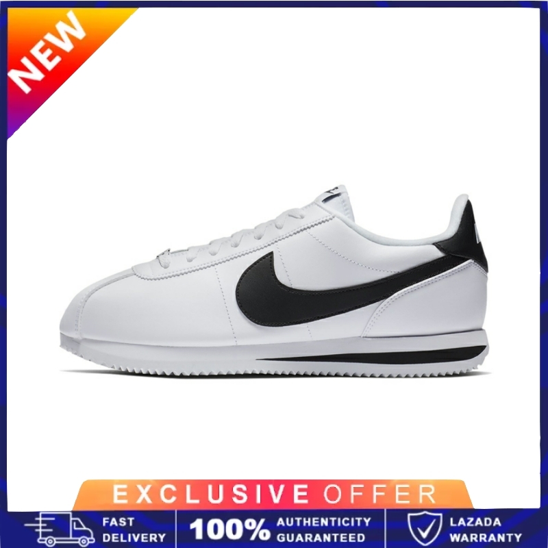 Nike Cortez White Black - Shop Nike Cortez White Black with great discounts  and prices online | Lazada Philippines