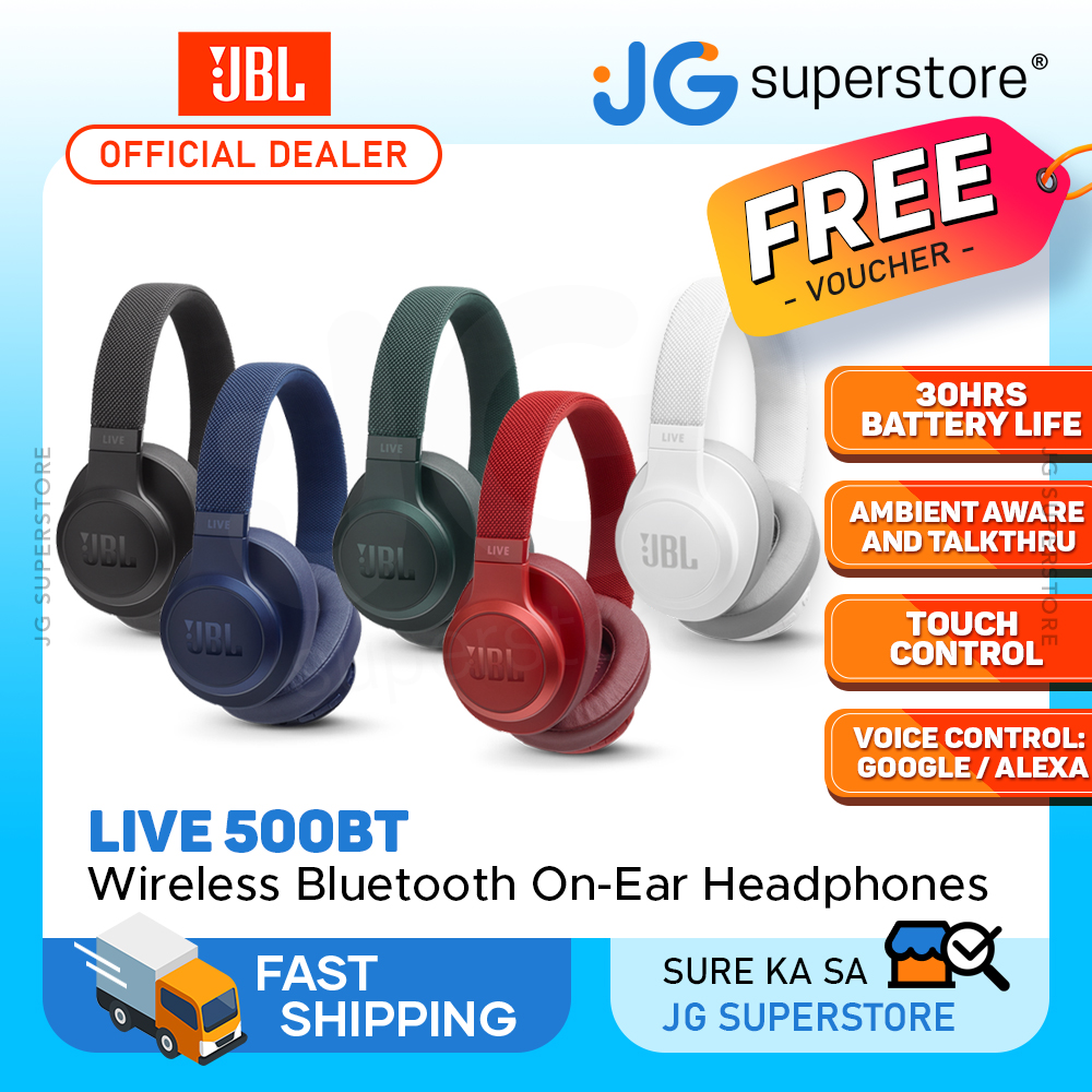 Jbl live 500bt battery life sale