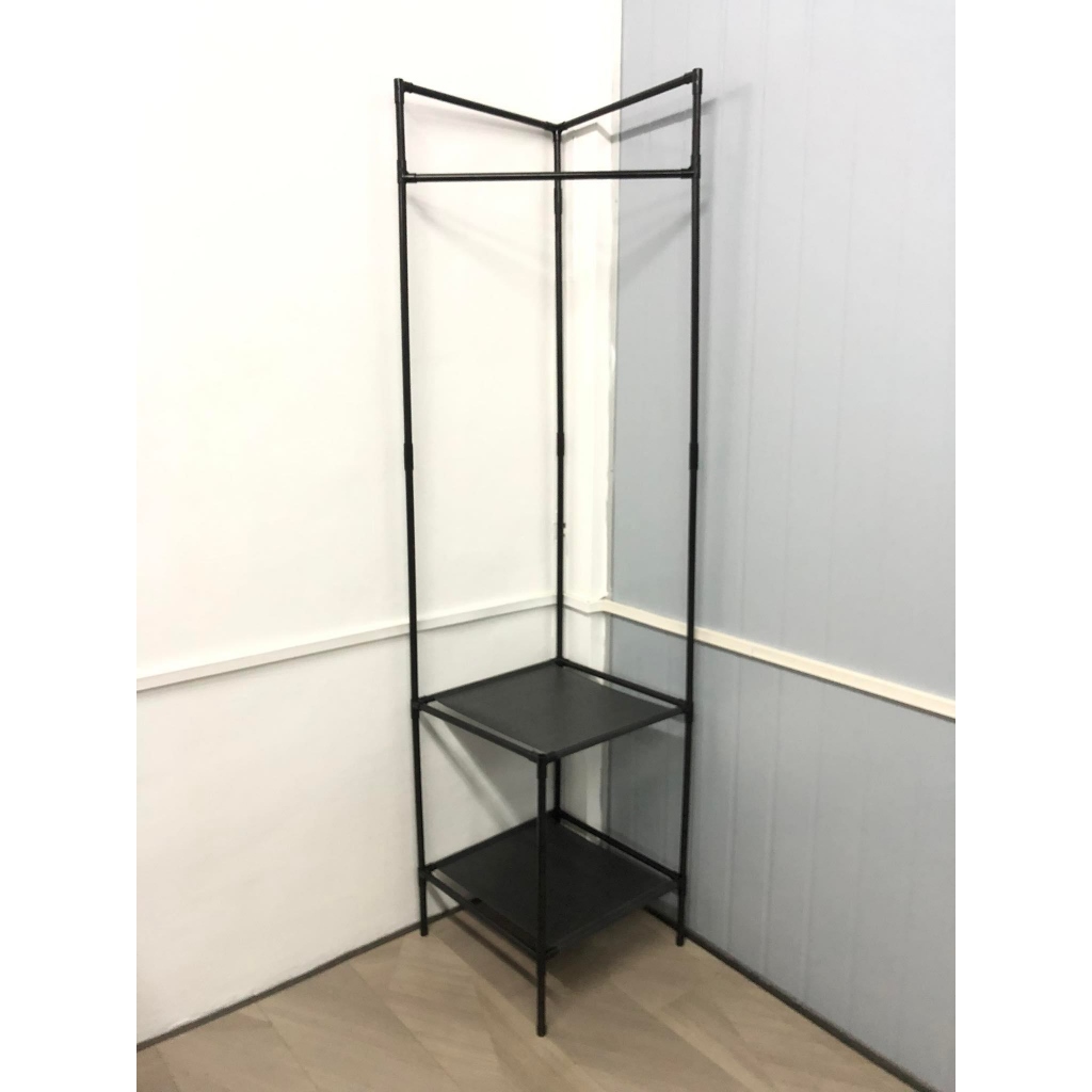 2 LAYER CORNER RACK 2 Layer Corner Hanger Rack Coat Garment Rack 2-layer-corner-rack-2-layer-corner-hanger-rack-coat-garment-rack