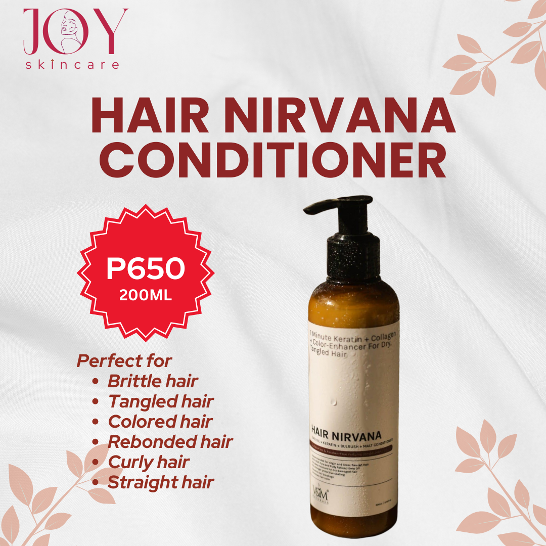 HAIR NIRVANA CONDITIONER For Brittle, Tangled, Colored, Rebonded