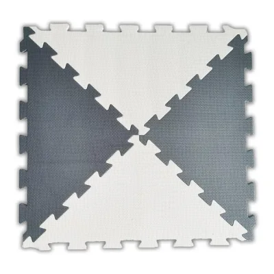 1pcs ICMART High Quality 4 in 1 Big Puzzle Mat 60cm x 60cm Playmat for Kids Floor Mat