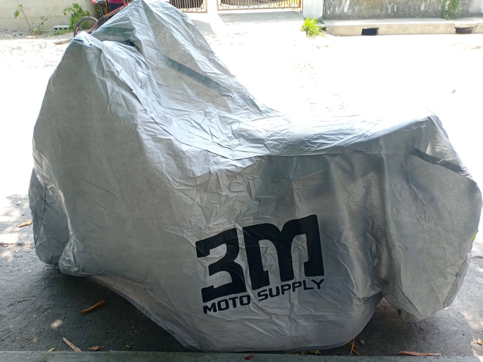 JMS SKYDRIVE CARB 125 MOTORCYCLE COVER THREE M, With Strap Lock/Double  Lining Reflectorize /Cotton Lining/Lock Hole, Heavy duty & durable -COD