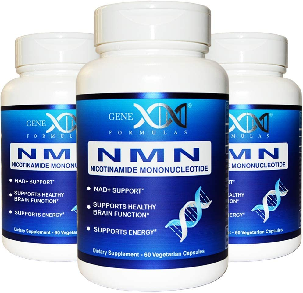 Genex Formulas NMN Stabilized Form Supplement 250mg Serving 3Pack ...