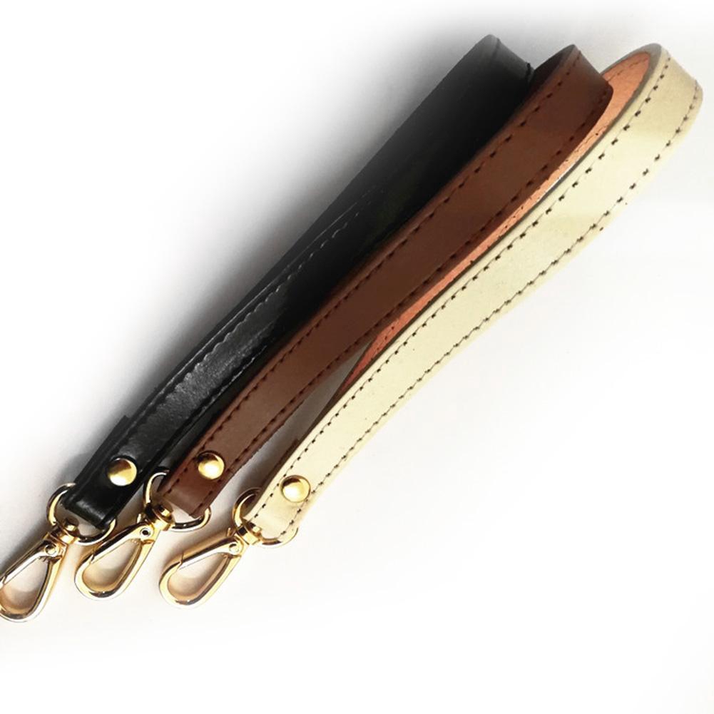 1pc 20cm Leather Wristlet Wrist Bag Strap Replacement Y8H3