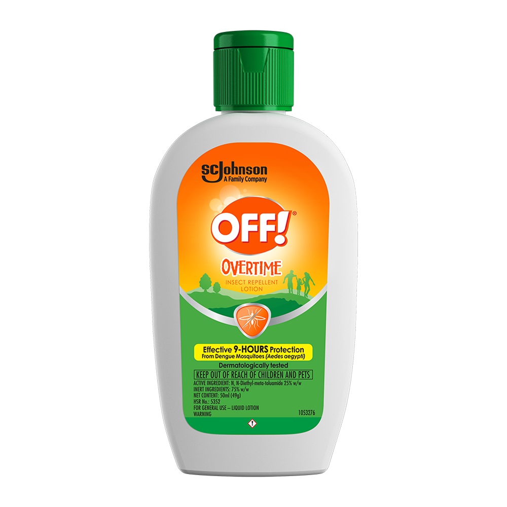 Off Insect Repellent Lotion Overtime 50ml Lazada PH