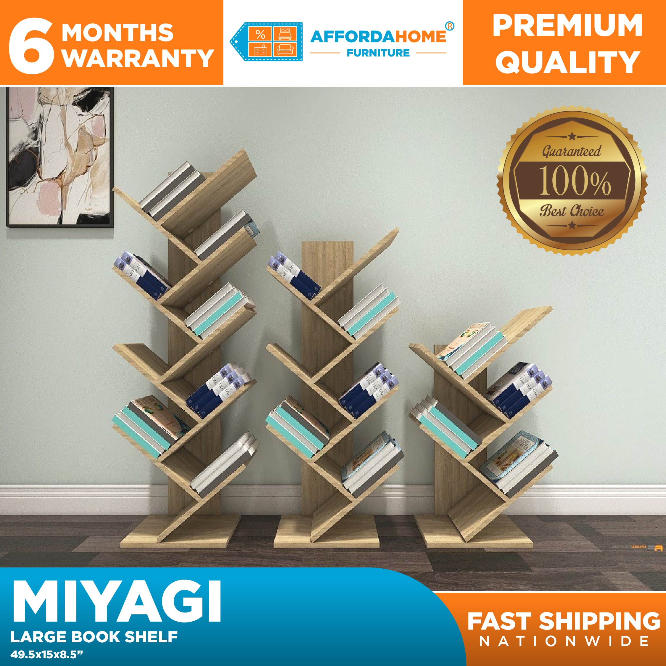 MIYAGI SHELVES Affordahome Furniture Lazada PH