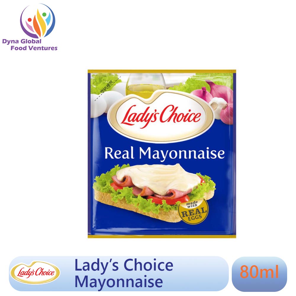 Lady's Choice Real Mayonnaise 80ml*6pc - 調味料・料理の素・油