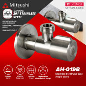 Mitsushi AH-019B 201 Stainless Steel One-Way Angle Valve