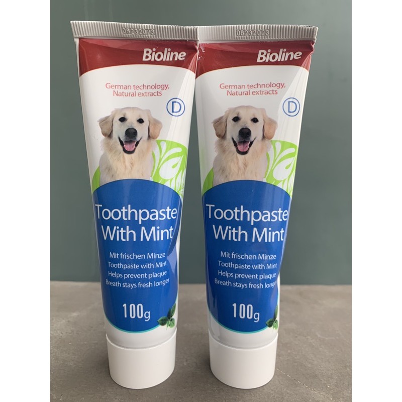BIOLINE Dog Toothpaste 100g Lazada PH