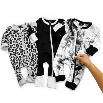 Toddler Baby Girl Boy Clothes Long Sleeve Bodysuit Romper Jumpsuit Outfits 0-24M