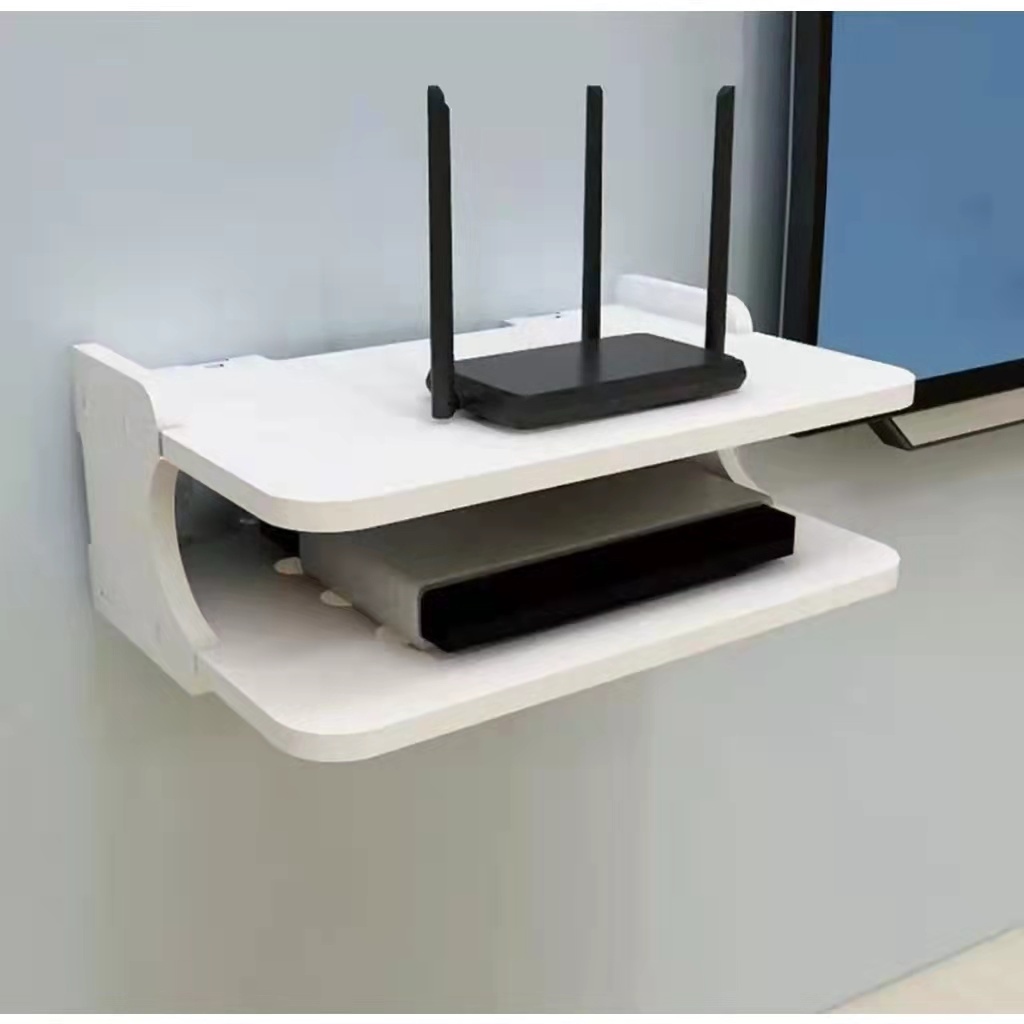 Wall Mounting Router Boxes/TV SetTop DVD Player Stand Telephone Holder