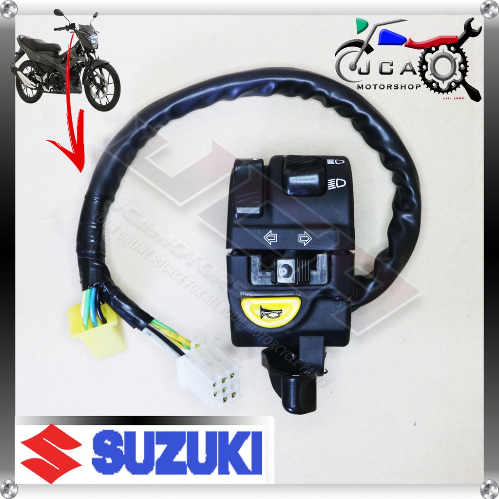 ORIGINAL SUZUKI HANDLE SWITCH ASSY, LEFT HAND FOR RAIDER 150,RAIDER J