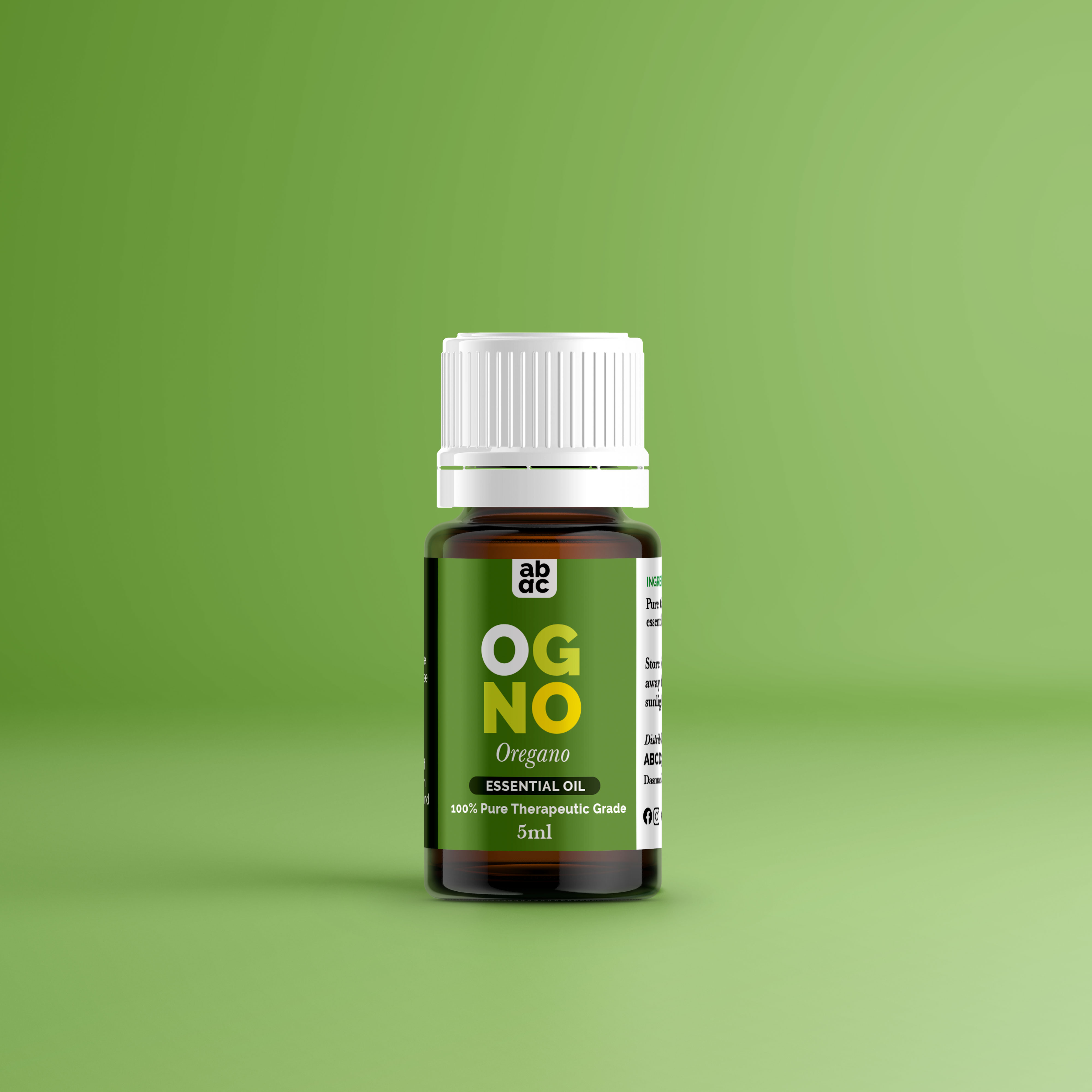 Oregano Essential Oil 100 Pure Therapeutic Grade ABCD Organics