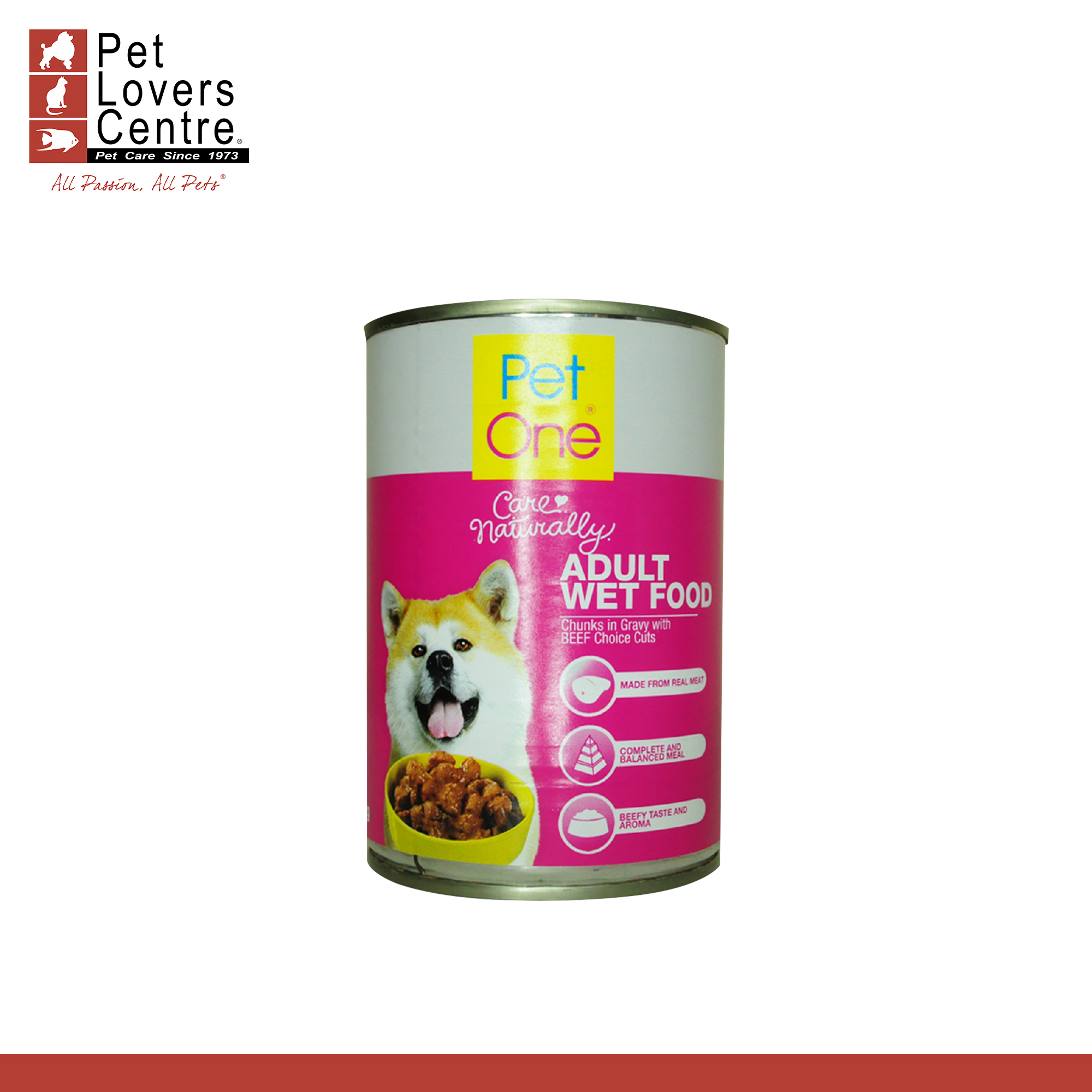 Pet One Dog Wet Can Food Adult 405grams Lazada PH