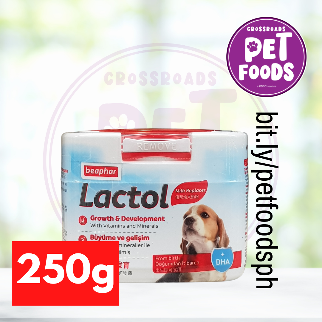 LACTOL PUPPY/PUPPIES' MILK by BEAPHAR • POWDERED MILK • DRY MILK