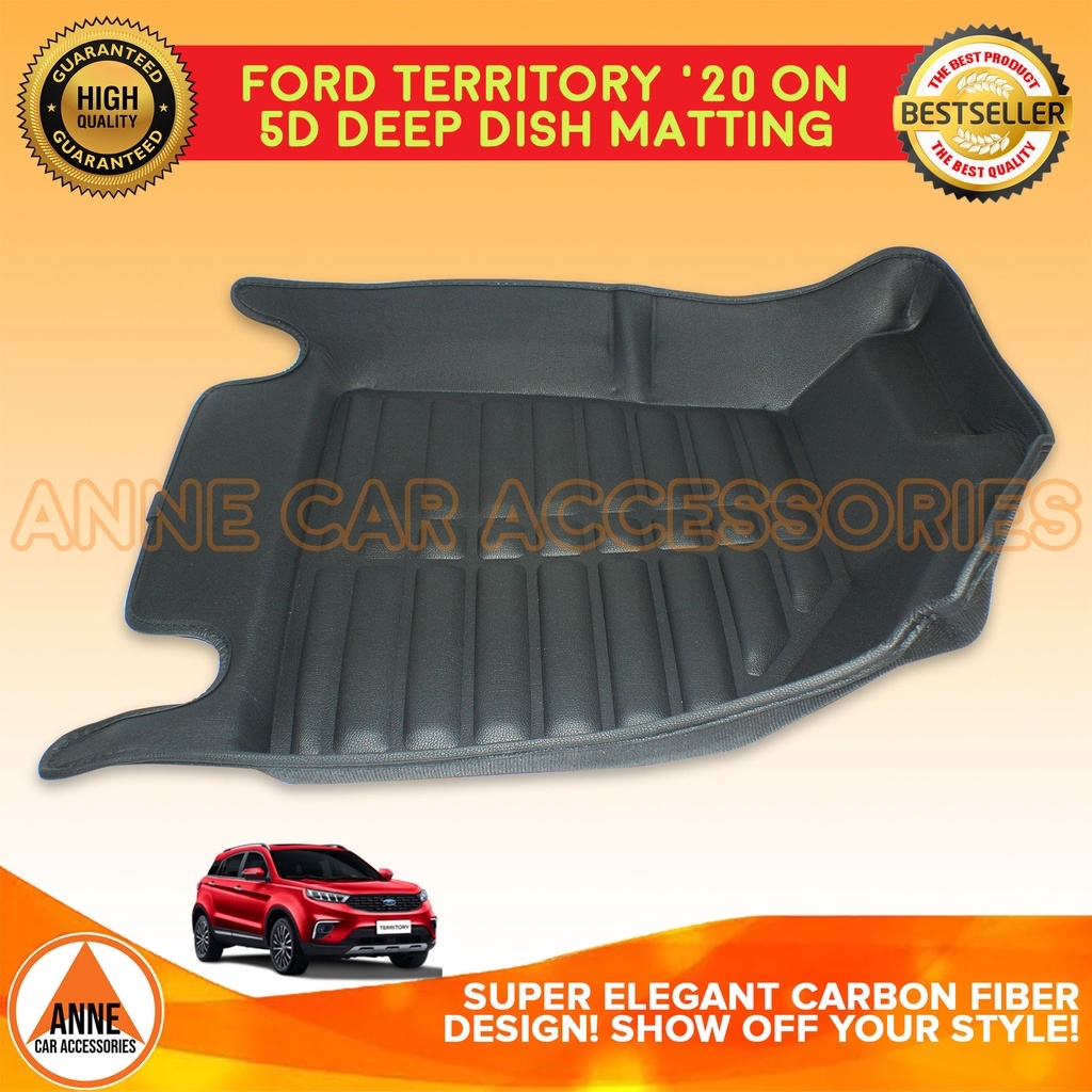5D Deep Dish Matting for Ford Territory 2020 Onwards Model Car High