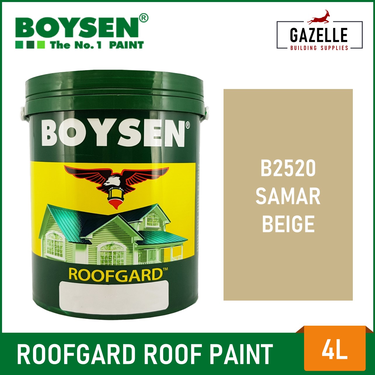 BOYSEN Roofguard Gallon 4L ubicaciondepersonas.cdmx.gob.mx