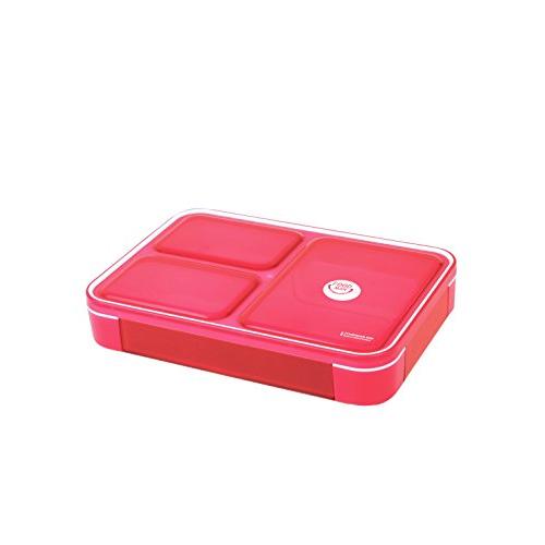 CB JAPAN FOODMAN Thin lunch box 800ml Clear Red NEW from Japan