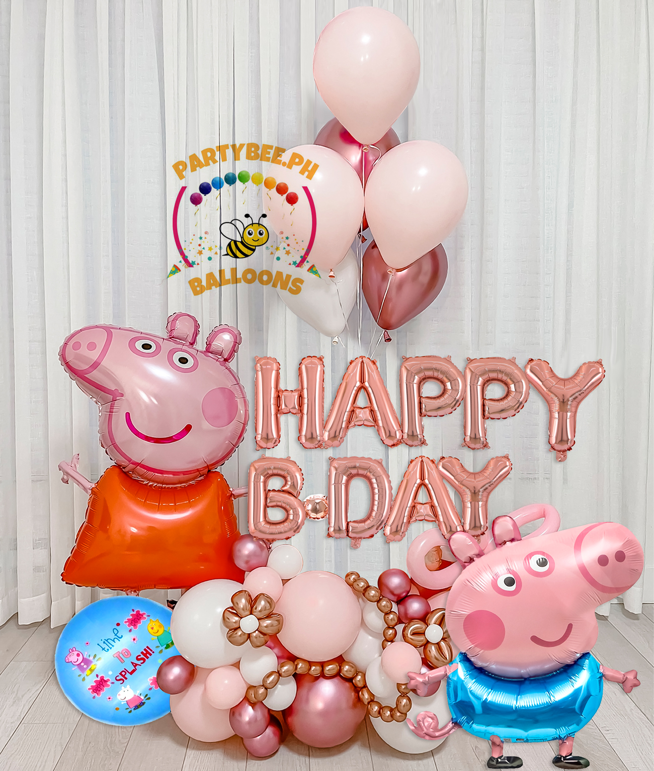 Pink Pig Design Theme Cartoon Party Set Tableware Birthday Party Decoration  For Children | Lazada PH