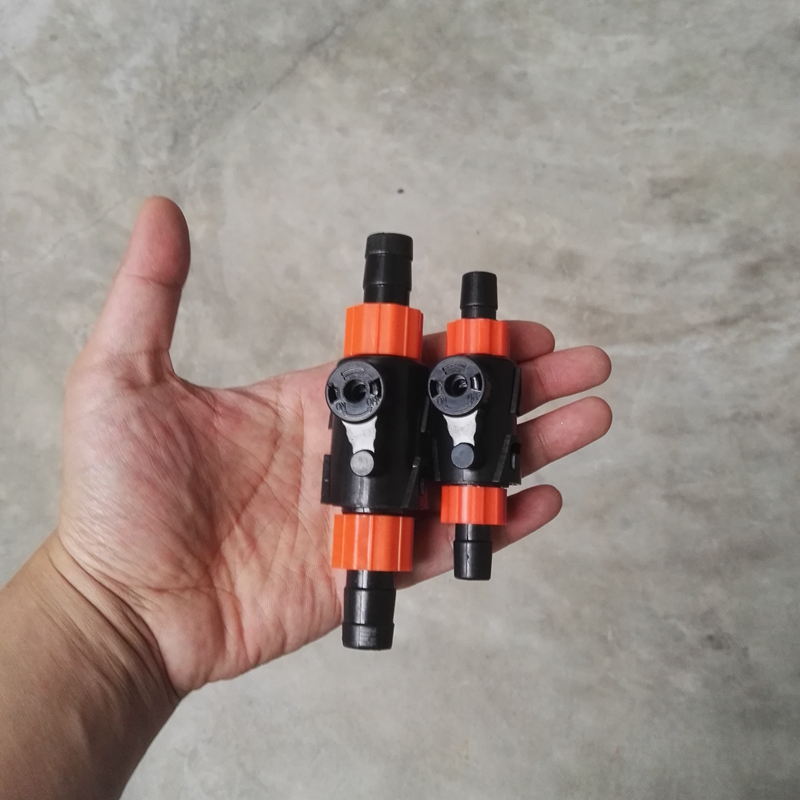 External filter inlet and outlet regulating valve aquarium hose quick