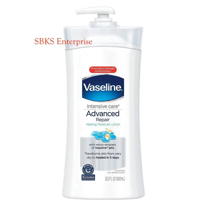vaseline intensive repair lotion
