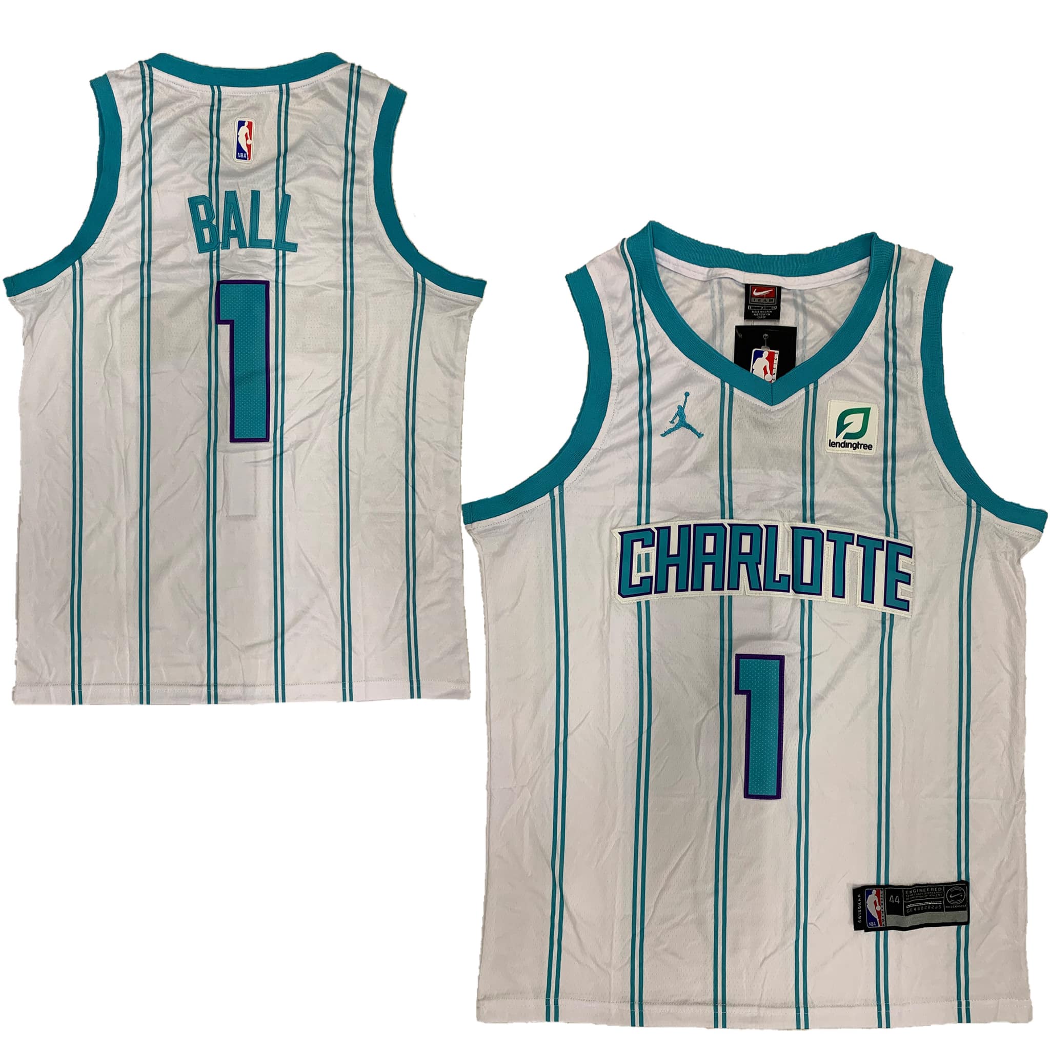 Maglia NBA Charlotte Hornets LaMelo Ball 2 Iridescent HWC