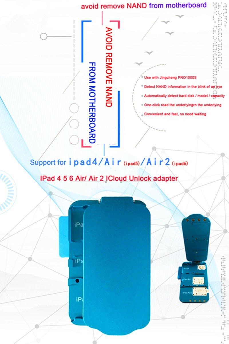 JC IPAD 4 Air 1 Air 2 ICloud Unlock Adapter Non-Removal NAND Tool