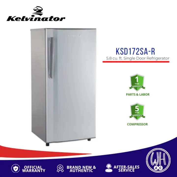 Kelvinator 5 8 Cu Ft Single Door Refrigerator Ksd172sa R Lazada Ph