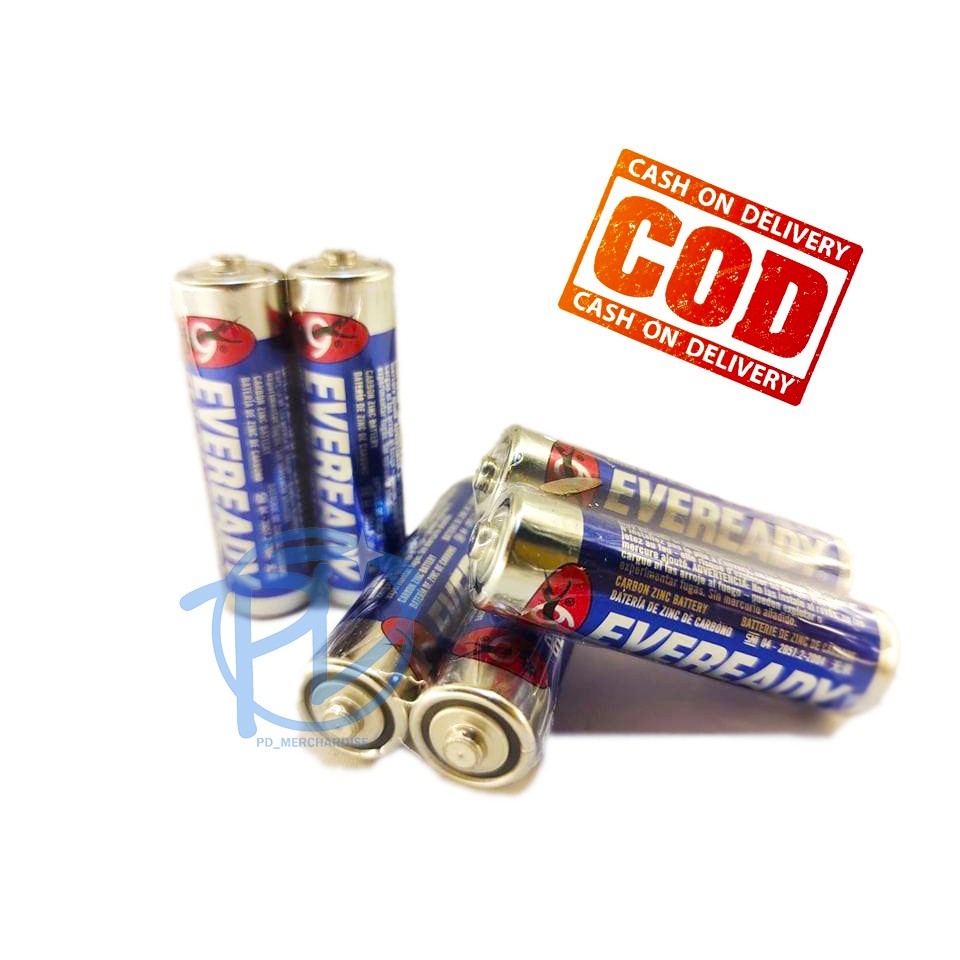 COD PD ORGINAL EVEREADY BATTERY TRIPLE A DOUBLE A HEAVY DUTY BATTERY