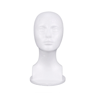 Styrofoam Mannequin Foam Head Model Glasses Hat Wig Display Stand thumbnail
