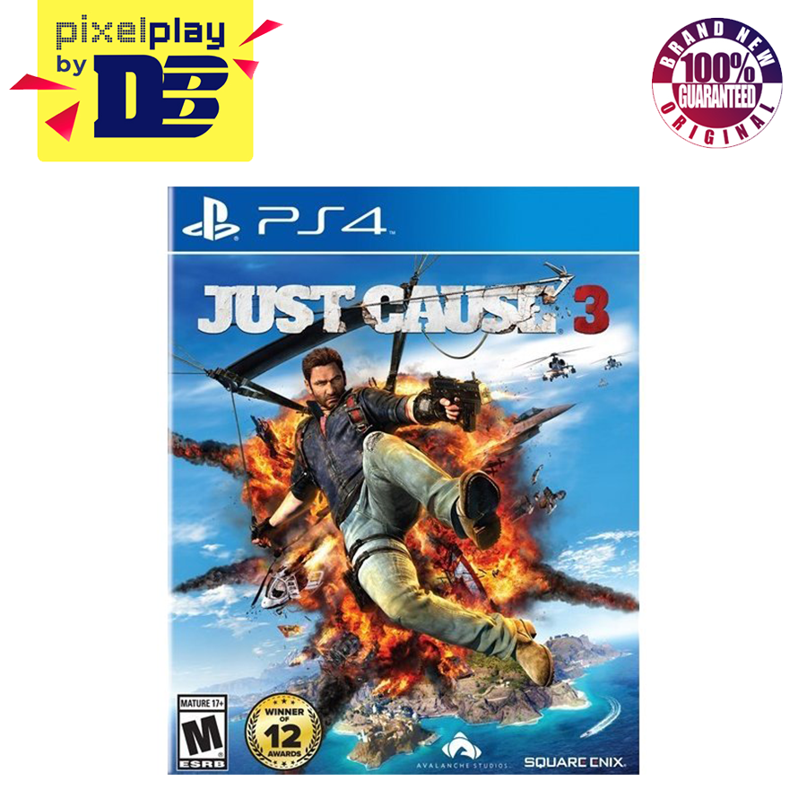 Jeu PS4 Just Cause 3 – Boîtier Et Disque – Bon état