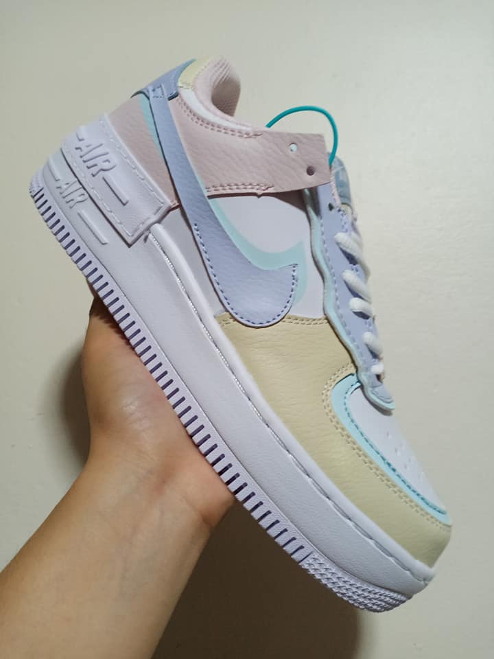 NIKE AIRFORCE 1 SHADOW PASTEL FOR WOMEN 
