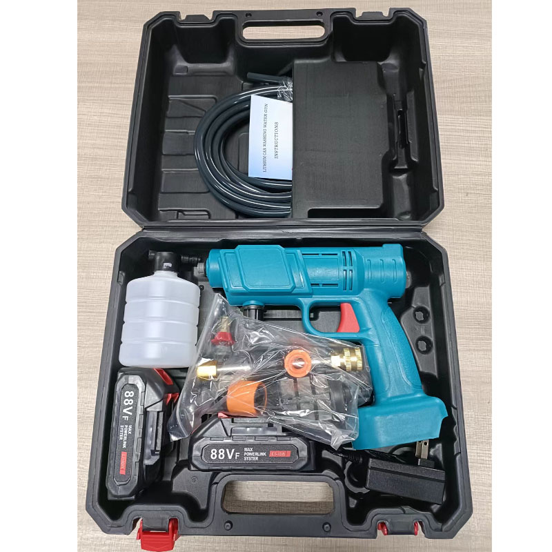 88vf 300w Portable High Pressure Washer Machine 50bar Cordless Washer